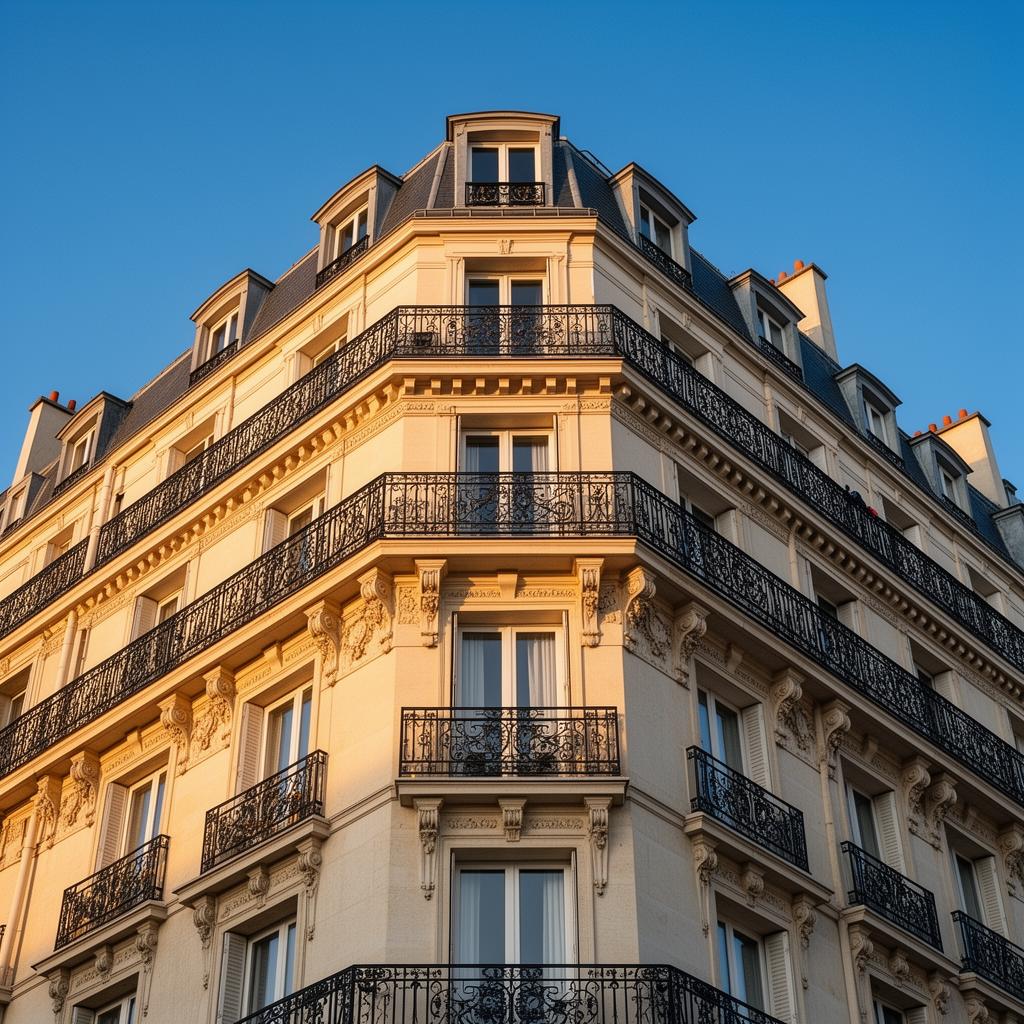 Façade restaurée · Coteaux — Nova Bâtiment Saint-Cloud